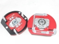 Přední horní uložení tlumičů (Pillowball Top Mounts) Silver Project BMW E39 / E46 / E9X - 3D 2way verze pro sériový podvozek