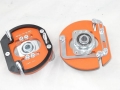 Přední horní uložení tlumičů (Pillowball Top Mounts) Silver Project BMW E39 / E46 / E9X - 3D 2way verze pro sériový podvozek