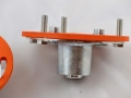 Přední horní uložení tlumičů (Pillowball Top Mounts) Silver Project BMW E39 / E46 / E9X - 3D verze pro sériový podvozek