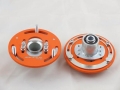 Přední horní uložení tlumičů (Pillowball Top Mounts) Silver Project BMW E39 / E46 / E9X - 3D verze pro sériový podvozek