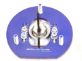 Přední horní uložení tlumičů (Pillowball Top Mounts) Silver Project Fiat Uno / Uno Turbo 146A/E - verze pro sériový podvozek