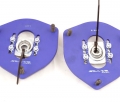 Přední horní uložení tlumičů (Pillowball Top Mounts) Silver Project Mitsubishi 3000GT