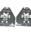 Přední horní uložení tlumičů (Pillowball Top Mounts) Silver Project Renault Megane III včetně RS (09-16)