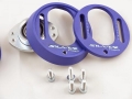 Přední horní uložení tlumičů (Pillowball Top Mounts) Silver Project VW Golf 2/3 / Jetta 2 / Corrado 53i / Passat 35i / Vento - -15mm