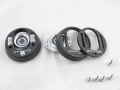Přední horní uložení tlumičů (Pillowball Top Mounts) Silver Project VW Golf 2/3 / Jetta 2 / Corrado 53i / Passat 35i / Vento - -15mm
