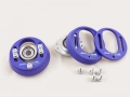 Přední horní uložení tlumičů (Pillowball Top Mounts) Silver Project VW Golf 2/3 / Jetta 2 / Corrado 53i / Passat 35i / Vento - -15mm