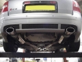 Catback výfuk Milltek Audi RS6 C5 4.2 V8 Bi-Turbo Sedan/Avant (02-04) - verze bez rezonátorů - koncovky černé