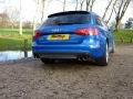 Catback výfuk Milltek Audi S4 B8 3.0 V6 Supercharged (09-12) - verze s klapkami - koncovky černé Oval