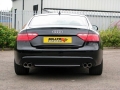 Catback výfuk Milltek Audi A5 Coupe 3.0 TDi DPF Quattro (07-16) - koncovky černé Quad
