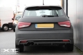 Catback výfuk Milltek Audi A1 S-line 1.4 TFSI 150PS ACT (15-) - verze s rezonátorem - koncovka leštěná