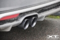 Catback výfuk Milltek Audi A1 S-line 1.4 TFSI 150PS ACT (15-) - verze s rezonátorem - koncovka leštěná
