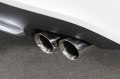 Catback výfuk Milltek Audi A5 Cabriolet 2.0 TFSI 2WD/Quattro manual (09-16) - koncovky leštěné Quad (homologace)