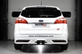 Catback výfuk Milltek Ford Focus Mk3 ST 2.0 EcoBoost kombi/sedan/limousine (12-) - verze semi-resonated - koncovky titanové