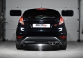 Catback výfuk Milltek Ford Fiesta Mk6 ST180 / ST200 1.6T EcoBoost (13-17) - verze s rezonátorem - koncovka titanová modrá (homologace)
