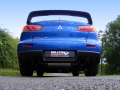 Turboback výfuk Milltek Mitsubishi Lancer Evo 10 X 2.0 Turbo (08-14) - koncovky Raptor 102mm - závodní verze s rezonátorem
