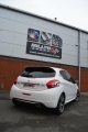 Catback výfuk Milltek Peugeot 208 GTi 1.6 (12-) - verze bez rezonátoru - koncovka leštěná