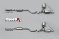 Catback výfuk Milltek Renault Clio RS 200 včetně Cup (09-12) - verze bez rezonátoru