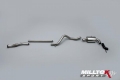 Turboback výfuk Milltek Renault Megane RS 250/265 včetně Cup (10-) - verze bez rezonátoru - silniční verze