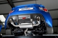 Secondary catback výfuk Milltek Subaru BRZ 2.0 (12-) - verze s rezonátorem - koncovky titanové (homologace)