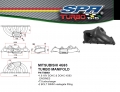 Výfukové svody SPA Turbo Mitsubishi Lancer / Carisma / Mirage / Space Wagon 1.8 16V SOHC/DOHC 4G93 - T3 + WG 38mm