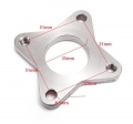 Příruba na wastegate 38mm (nerez)
