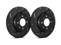 Přední brzdové kotouče EBC USR BMW 348x36mm - 5x112mm - drážkované