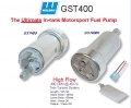 Univerzální vysokotlaká pumpa Walbro 400l/h - typ GST400 (PWM) s příslušenstvím