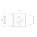 Sportovní tuningový katalyzátor Wagner Tuning 130 x 300mm (200 článků) - 70mm (norma Euro 6)