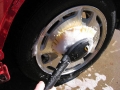 Meguiars Versa-Angle Wheel Face Brush - kartáč na kola s krátkým držadlem