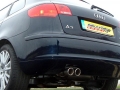 Catback výfuk Milltek Audi A3 8P 2.0 TFSI Quattro 3-dv. (04-12) - verze bez rezonátoru