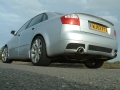 Catback výfuk Milltek Audi A4 B6 1.8T Quattro Sedan/Avant 163PS 5-st. (01-05) - verze s rezonátorem - koncovky leštěné GT90