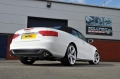 Catback výfuk Milltek Audi A5 Cabriolet 2.0 TFSI 2WD/Quattro manual (09-16) - koncovky leštěné Dual (homologace)