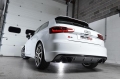 Catback výfuk Milltek Audi S3 8V 2.0 TFSI Quattro 3-dv. (13-) - verze bez rezonátoru Race - koncovky leštěné Oval