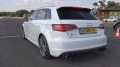Catback výfuk Milltek Audi S3 8V 2.0 TFSI Quattro Sportback (13-) - verze s rezonátorem - koncovky leštěné GT (homologace)