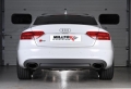 Catback výfuk Milltek Audi S5 B8 Sportback 3.0 TFSI Quattro (10-11) - verze s rezonátorem - koncovky černé GT (homologace)