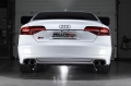 Catback výfuk Milltek Audi S8 D4 4.0 TFSI Quattro Tiptronic (13-) - verze bez rezonátoru - koncovky titanové