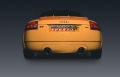Catback výfuk Milltek Audi TT 8N 1.8T 225PS Quattro Coupe/Roadster (98-06) - verze bez rezonátoru Race - koncvoky titanové