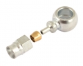Banjo rovné D-03 (AN3) - délka 30mm - průměr oka 10,2mm - nerezové