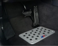 Pedály ProRacing pro BMW 3-Series E46 / E90 / E91 / E92 / E93 / F30 / F31 / GT F34 bez loga - automatická převodovka - černé