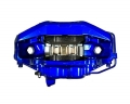 Přední 4-pístové brzdové třmeny Brembo BMW E23 / E28 / E32 / E34 / E38 / E39 / E60 / E61 / E63 / E64 pro kotouče 348x36mm (modré 34116891273 / 34116891274)