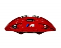 Přední 4-pístové brzdové třmeny Brembo BMW E23 / E28 / E32 / E34 / E38 / E39 / E60 / E61 / E63 / E64 pro kotouče 374x36mm (červené 34106891343 / 34106891344)
