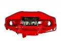 Přední 4-pístové brzdové třmeny Brembo BMW G11 / G12 / G14 / G15 / G16 / G30 / G31 / G32 / X3 G01 / X4 G02 / X5 G05 / Z4 G29 pro kotouče 374x36mm (červené 34106891343 / 34106891344)