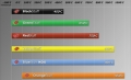 Zadní brzdové destičky EBC Orangestuff do D2 Racing BBK 380mm - track/rally/race