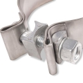 Spojovací spona na výfuk 127mm (5 palců) - nerezová