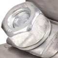 Spojovací spona na výfuk 63,5mm (2,5 palce) - nerezová