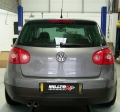 Catback výfuk Milltek VW Golf 5 2.0 TDI 140PS (04-09) - koncovky leštěné (ED30 style)