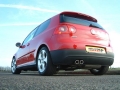 Catback výfuk Milltek VW Golf 5 GTi 2.0 TFSI (04-09) - verze bez rezonátoru - koncovka leštěná (homologace)