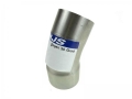 Nerezové výfukové koleno 30° HJS - průměr 45mm