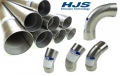 Výfuková nerezová Y redukce HJS délka 200mm - 1 x 76mm > 2 x 60mm
