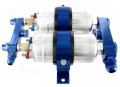 Adaptér pro instalaci dvou palivových pump 044 s duálním držákem a dvěma pumpami Bosch style 044 (0580254044) - vstupní + výstupní